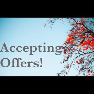 Accepting Offers!